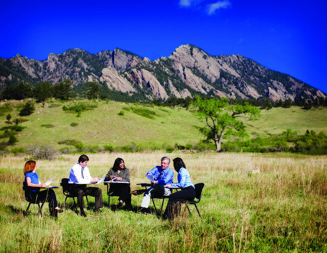 meeting outside image