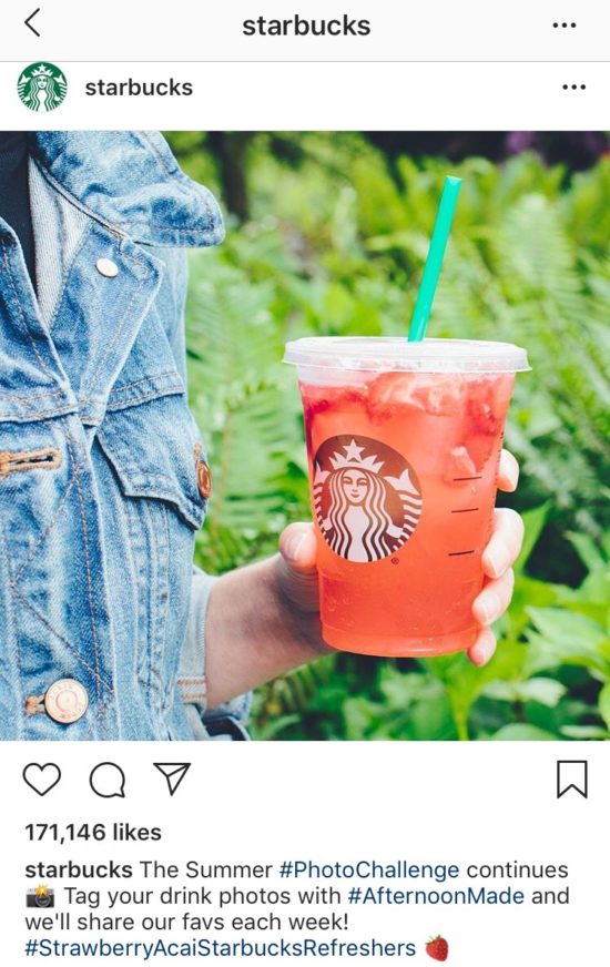 Instagram Starbucks