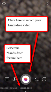 Hands Free Instagram Stories