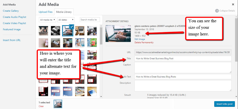 How to Optimize a Blog Post Image for SEO