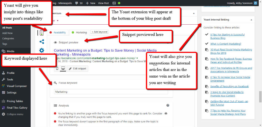 How to Optimize a Blog Post Yoast for SEO