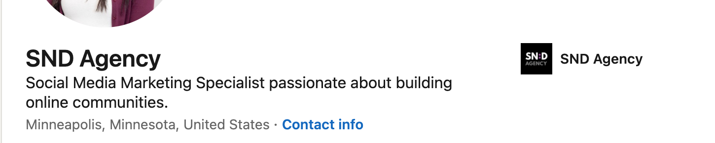 SND_Blog_Professional LinkedIn_Bio Line