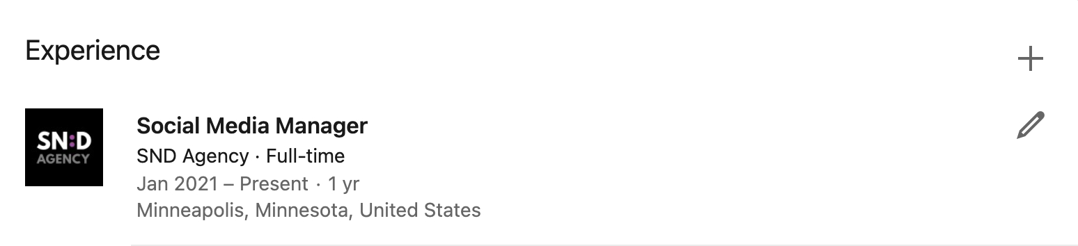SND_Blog_Professional LinkedIn Profile_Experience Section